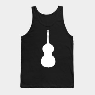 White Double Bass Tank Top